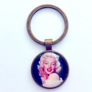 Marilyn Monroe Keychain, Handmade, NWT